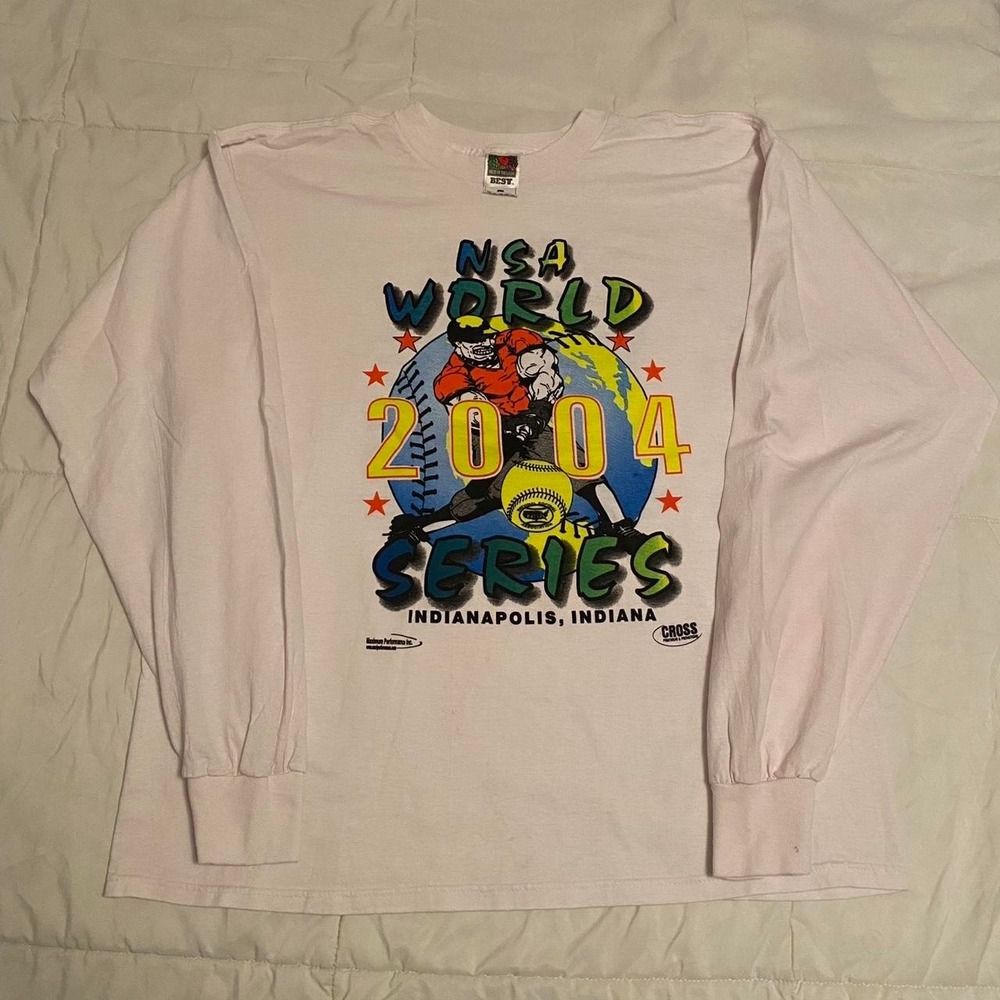Vintage‎ 2004 NSA World Series long sleeve XL